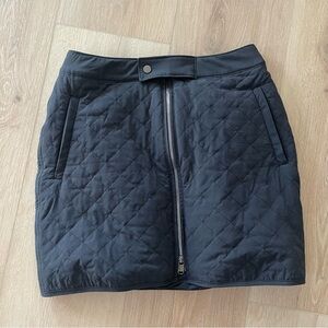 Athlete Apres Ski Quilted Skirt Sz 8